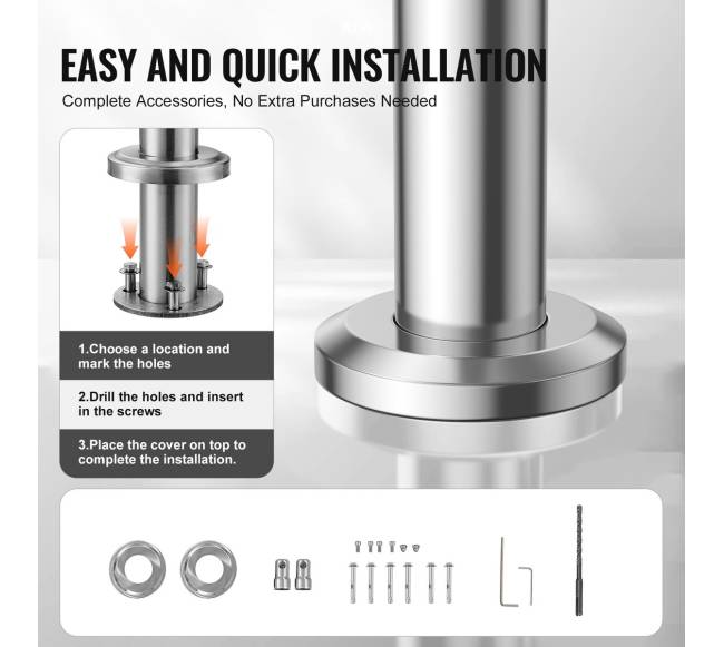 Lauko turėklai 150 cm laiptams3