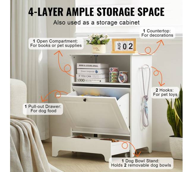 Šuns maitinimo stotis ir laikymo spintelė2