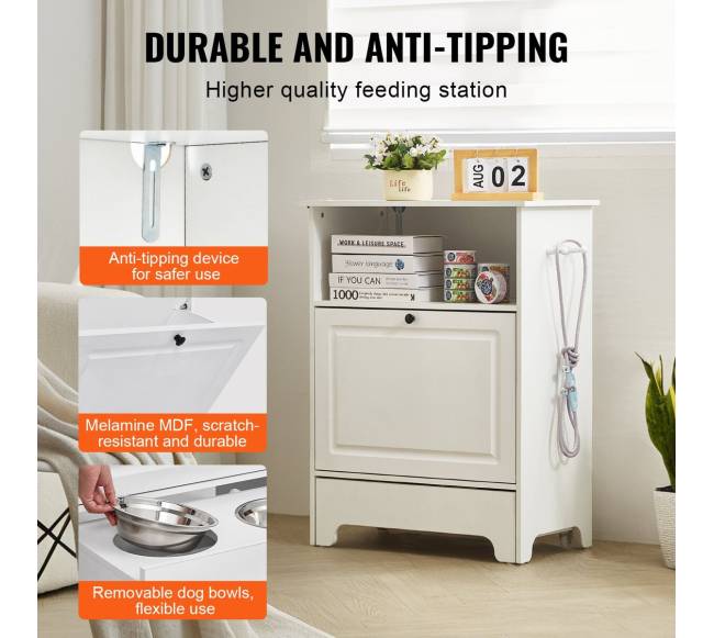 Šuns maitinimo stotis ir laikymo spintelė5