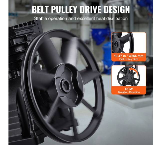 Oro kompresoriaus siurblio galvutė 3 AG 164 lmin 90 PSI2