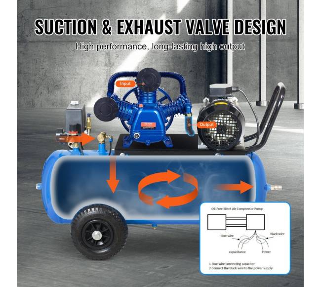 Oro kompresoriaus galvutė 10 AG 3 cilindrų3