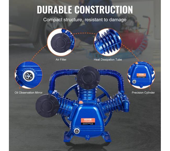 Oro kompresoriaus galvutė 10 AG 3 cilindrų4