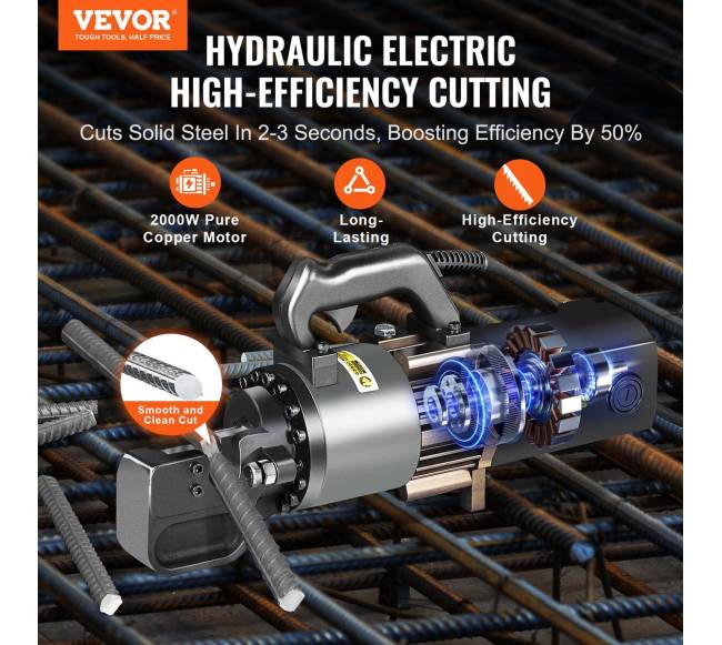 Elektrinis 2000W hidraulinis armatūros pjoviklis1