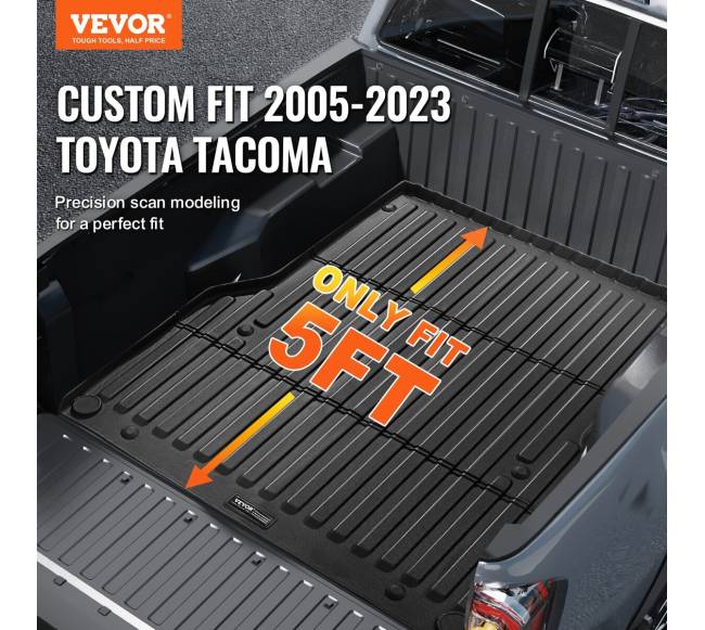 Toyota Tacoma 2005-2023 bagažinės kilimėlis1