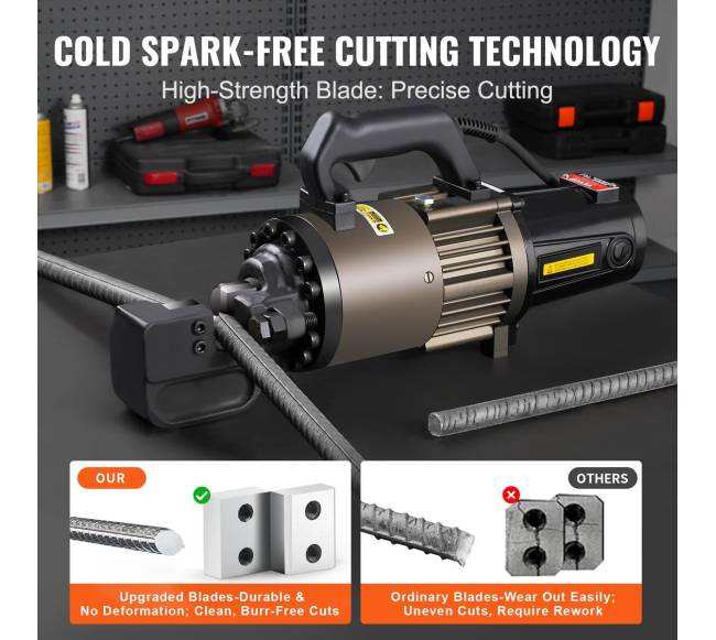 2300W elektrinis hidraulinis armatūros pjaustytuvas iki 32mm5