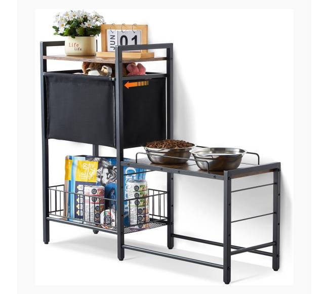 Šunų maitinimo stotis su laikymu0