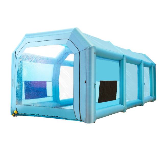 Pripučiamas 12x5x4 m dažymo paviljonas0