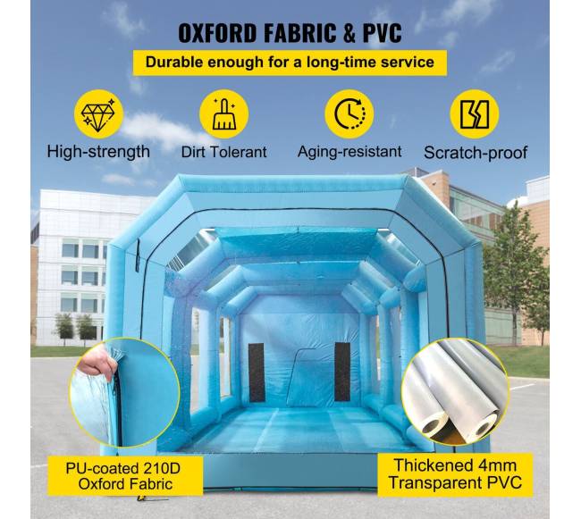 Pripučiamas 12x5x4 m dažymo paviljonas2