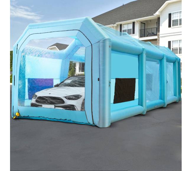 Pripučiamas 12x5x4 m dažymo paviljonas7