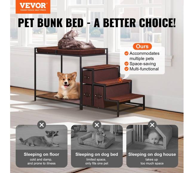 Augintinio dviaukštė lova su laiptais1