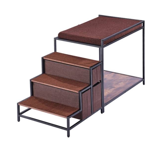 Augintinio dviaukštė lova su laiptais8