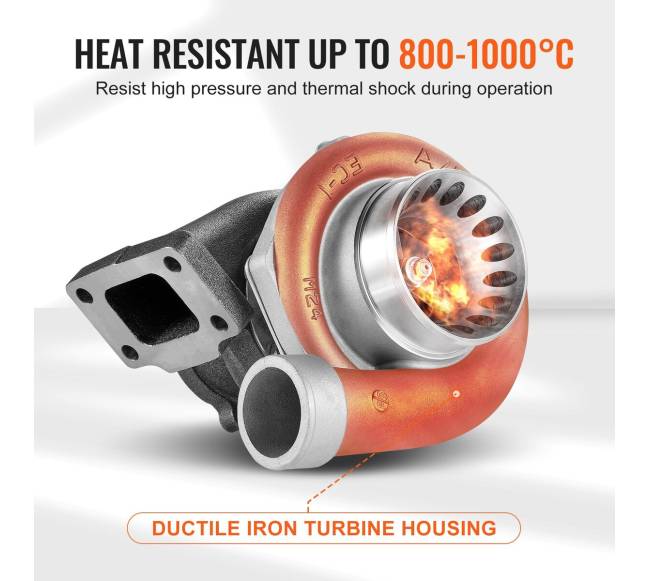 Turbo kompresorius su tarpinėmis 2.5L-6.0L varikliams2