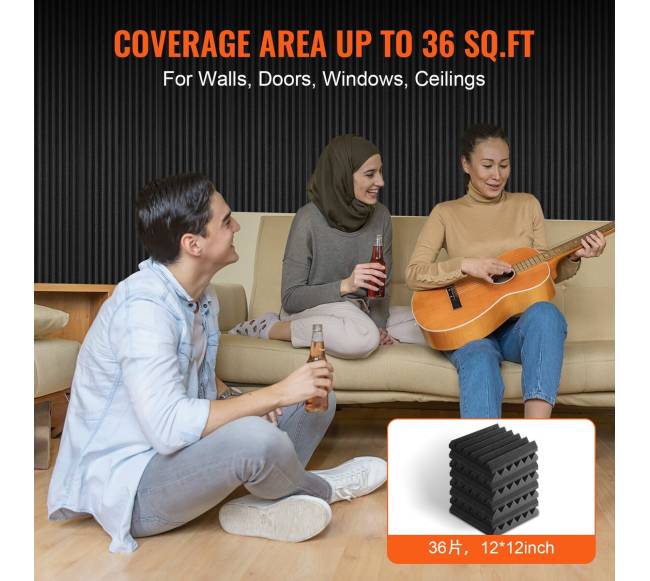 Akustinės putų plokštės studijoms4