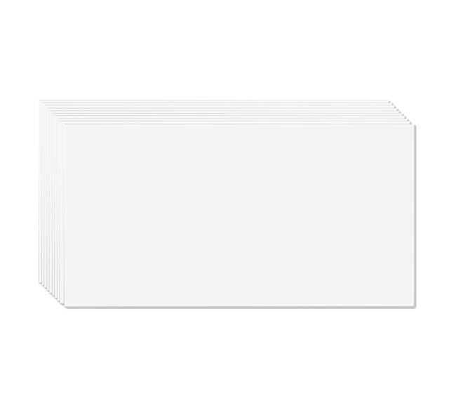 Lubos plytelės baltos 10 vnt. 60x60 cm10