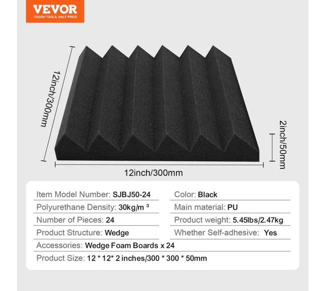 Garso izoliacinės putos sienoms ir luboms6