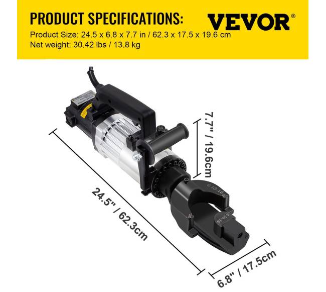 1500W elektrinis hidraulinis strypų lenkiklis6