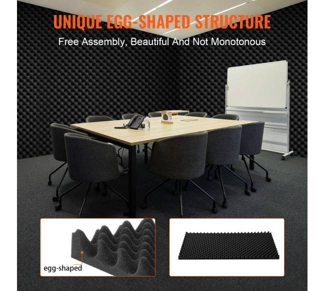 Akustinės putos studijai sienoms ir luboms5