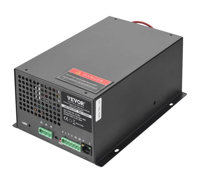 CO2 lazerio maitinimo blokas 100W lazerinei įrangai9