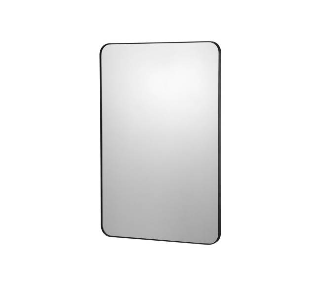 Kvadratinis sieninis veidrodis su aliuminio rėmu 60x90 cm8