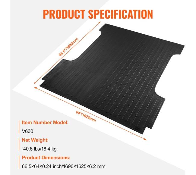 gumine danga Ford F150 2015-2023 5.5 FT lovai6