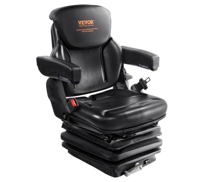 Universalus traktoriaus sėdynės amortizatorius0