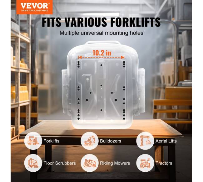 Universalus traktoriaus sėdynės amortizatorius1