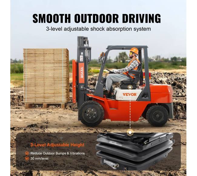 Universalus traktoriaus sėdynės amortizatorius2