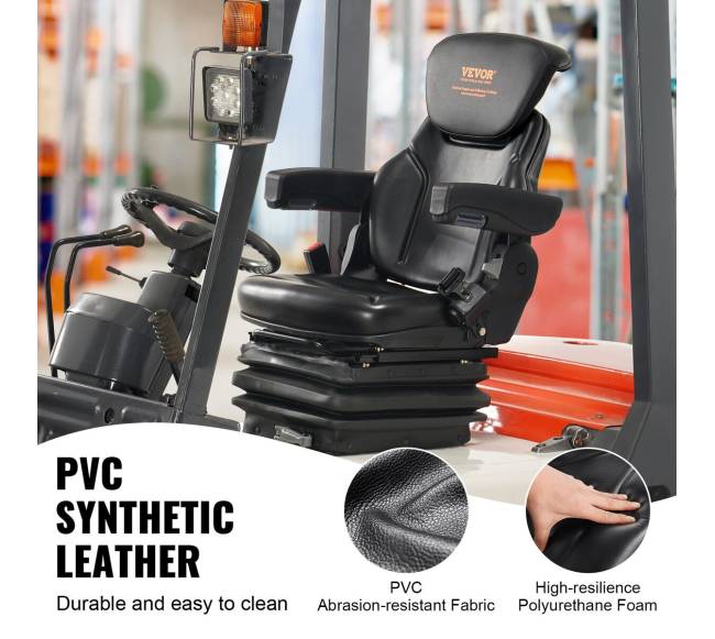 Universalus traktoriaus sėdynės amortizatorius5