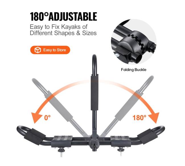 J-bar tipo keltuvas kanojų stogo laikikliui2