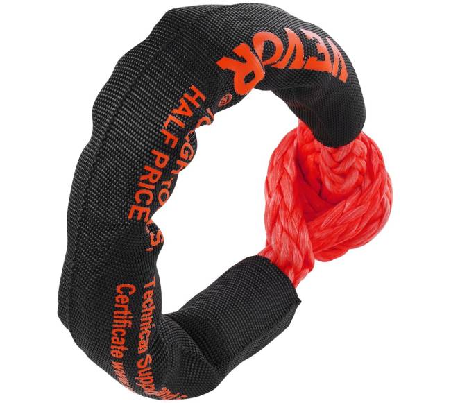 Sintetinė vilkimo virvė su kilpos užraktais 2 vnt0