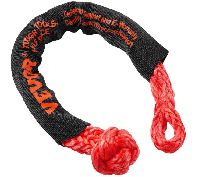 Sintetinė vilkimo virvė su kilpos užraktais 2 vnt8