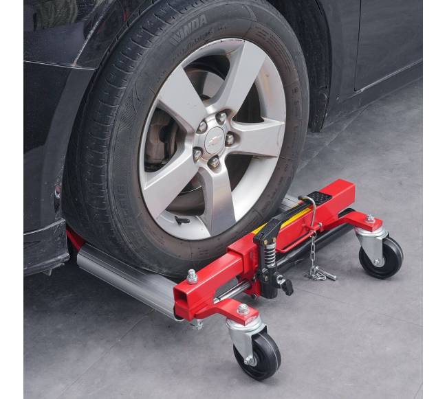 Automobilio ratų keltuvas su hidraulika7