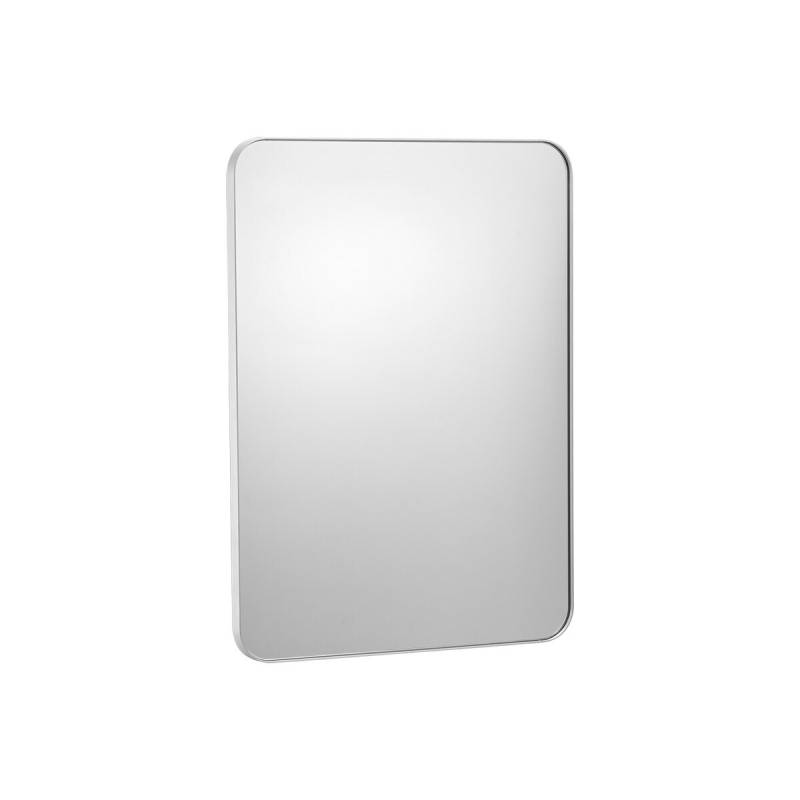 Kvadratinis sieninis veidrodis su aliuminio rėmu0