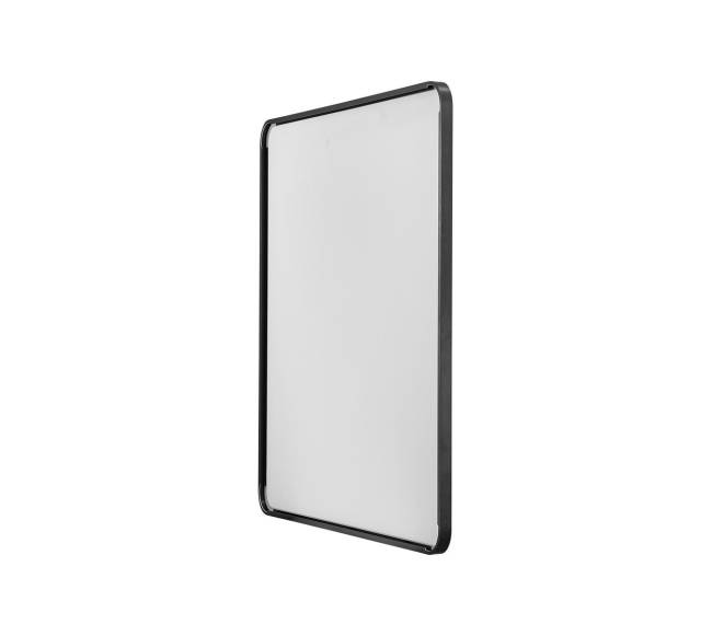 Kvadratinis sieninis veidrodis su aliuminio rėmu10