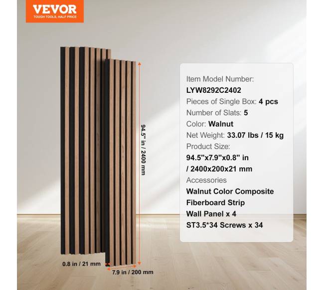 Medinės akustinės plokštės sienų dekoravimui6