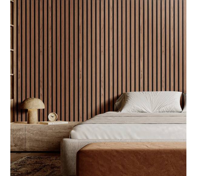 Medinės akustinės plokštės sienų dekoravimui7