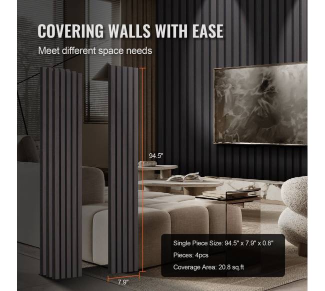 Akustinės plokštės sienoms juodo ąžuolo5