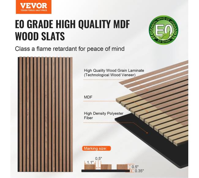 Medinės akustinės plokštės sienų dekorui1