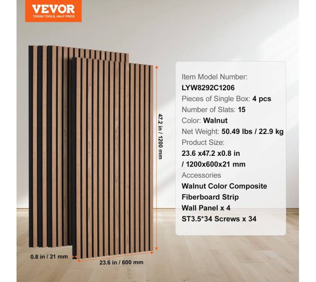 Medinės akustinės plokštės sienų dekorui6