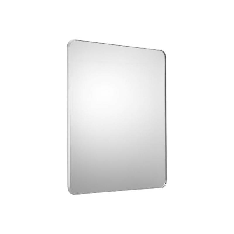 Kvadratinis sieninis veidrodis su aliuminio rėmu0