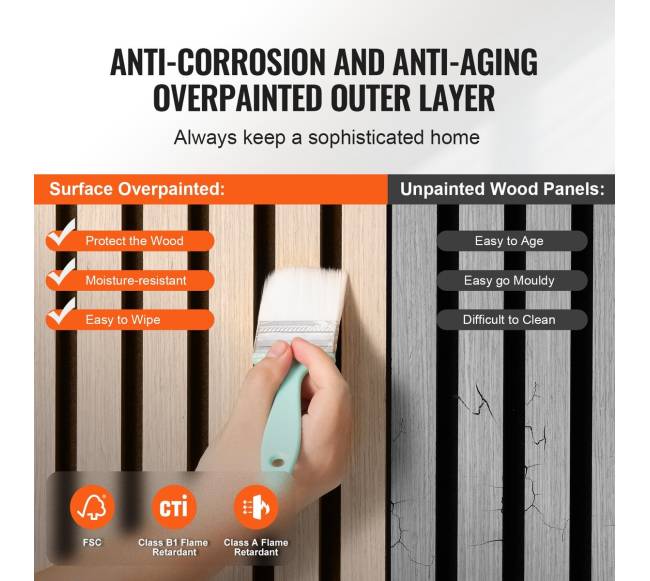 Sidabrinės medinės akustinės plokštės sienoms2