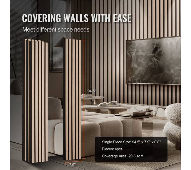 Sidabrinės medinės akustinės plokštės sienoms5