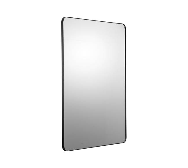 Kvadratinis veidrodinis sieninis veidrodis su aliuminio rėmu0