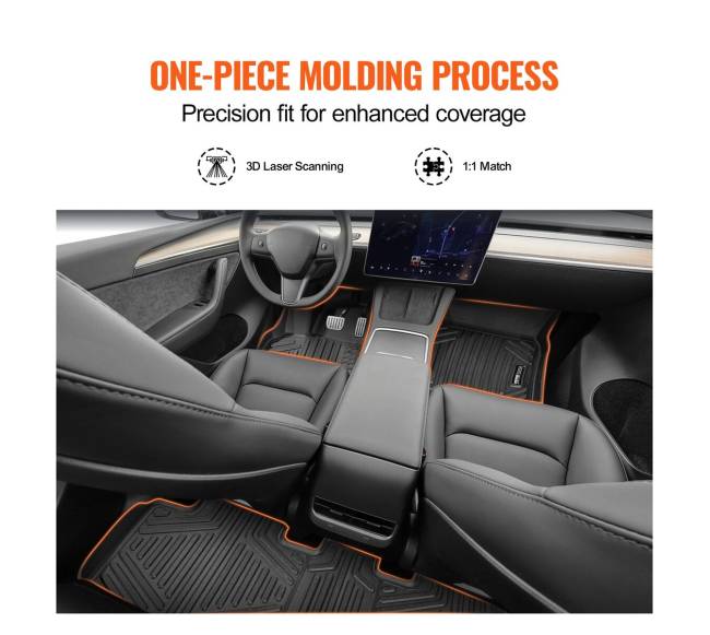 Tesla Model Y grindų kilimėliai2