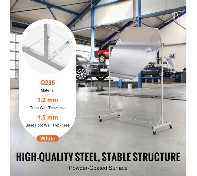 Reguliuojamas dažymo stovas su kabliukais3