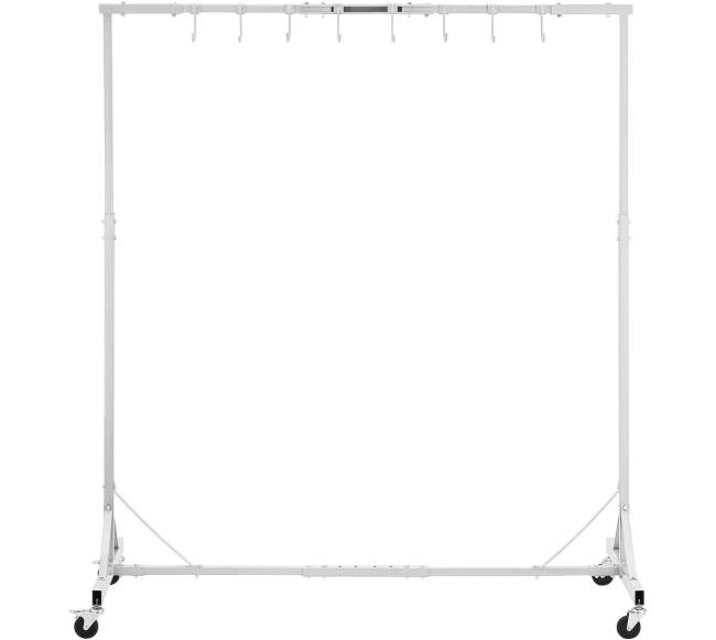 Reguliuojamas dažymo stovas su kabliukais9