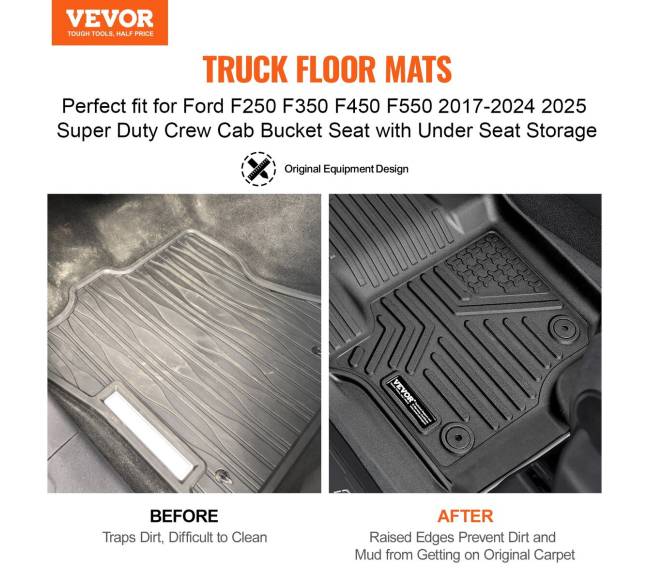 Auto kilimėliai Ford F-250F-350F-4501