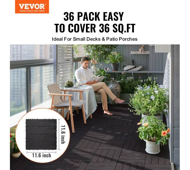 Susijungiamos terasos plytelės, tamsiai rudos1