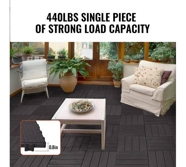 Susijungiamos terasos plytelės, tamsiai rudos2