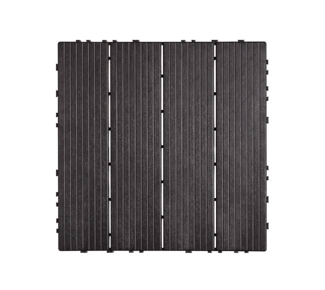 Susijungiamos terasos plytelės, tamsiai rudos9